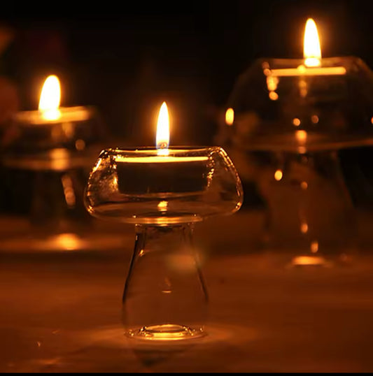 Bougeoir Verre Moderne