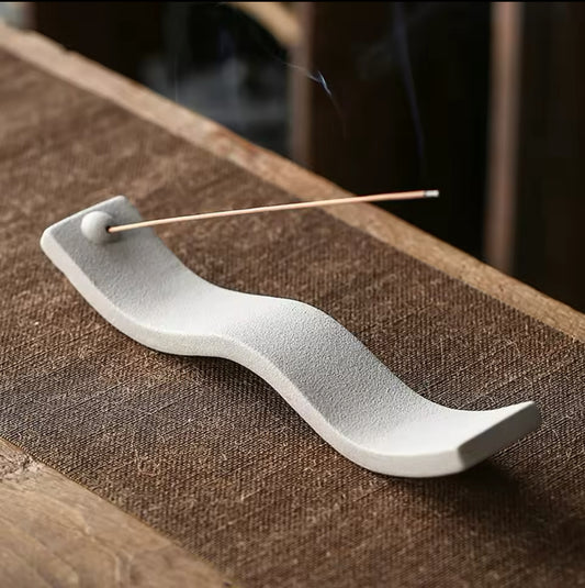 Porte Encens Ondulé