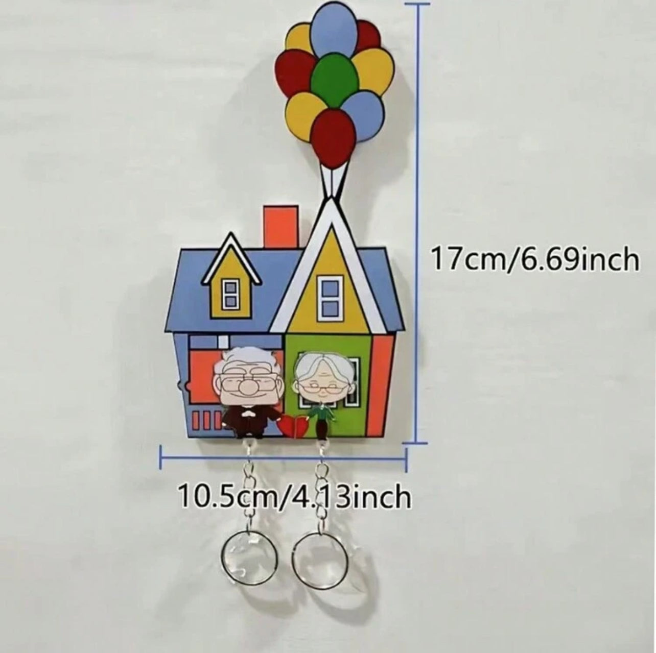 Porte-Clés Maison Ballons