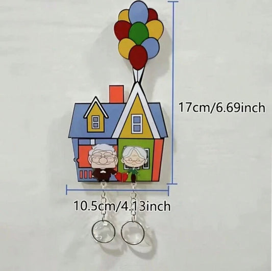 Porte-Clés Maison Ballons