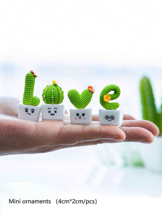 Décor Cactus Mini LOVE