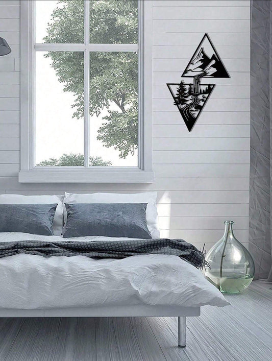 Tableau Métal Montagne