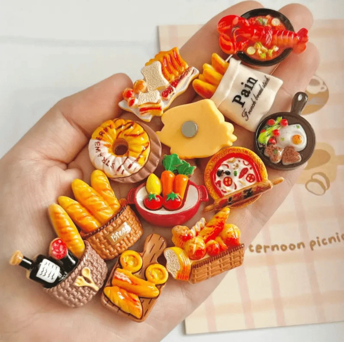 Magnets Gourmands Décoratifs