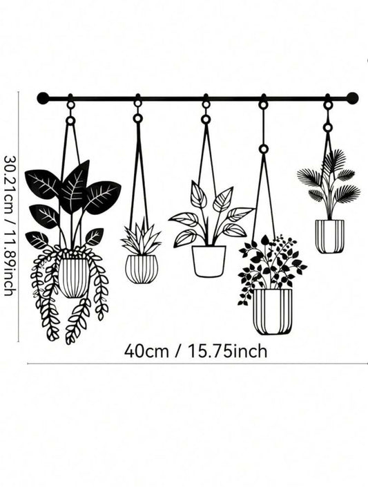 Tableau Métal Plantes