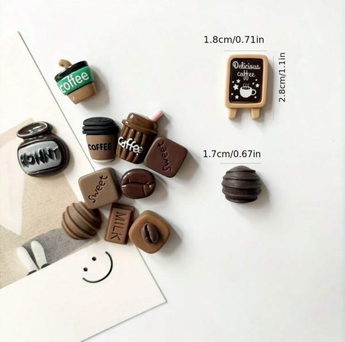 12 Magnets Café Gourmand