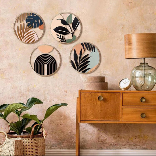 4 Tableaux Muraux Bohème