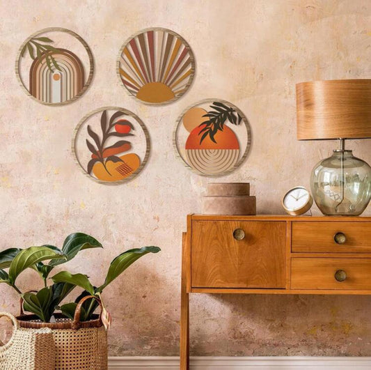 4 Tableaux Muraux Bohème