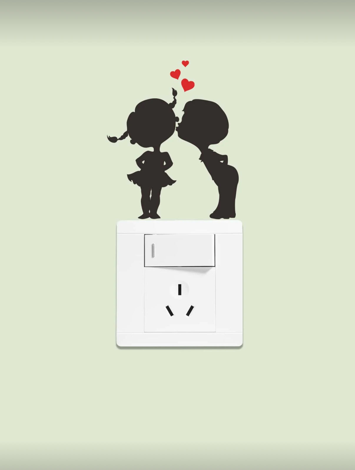 Sticker Interrupteur Amour