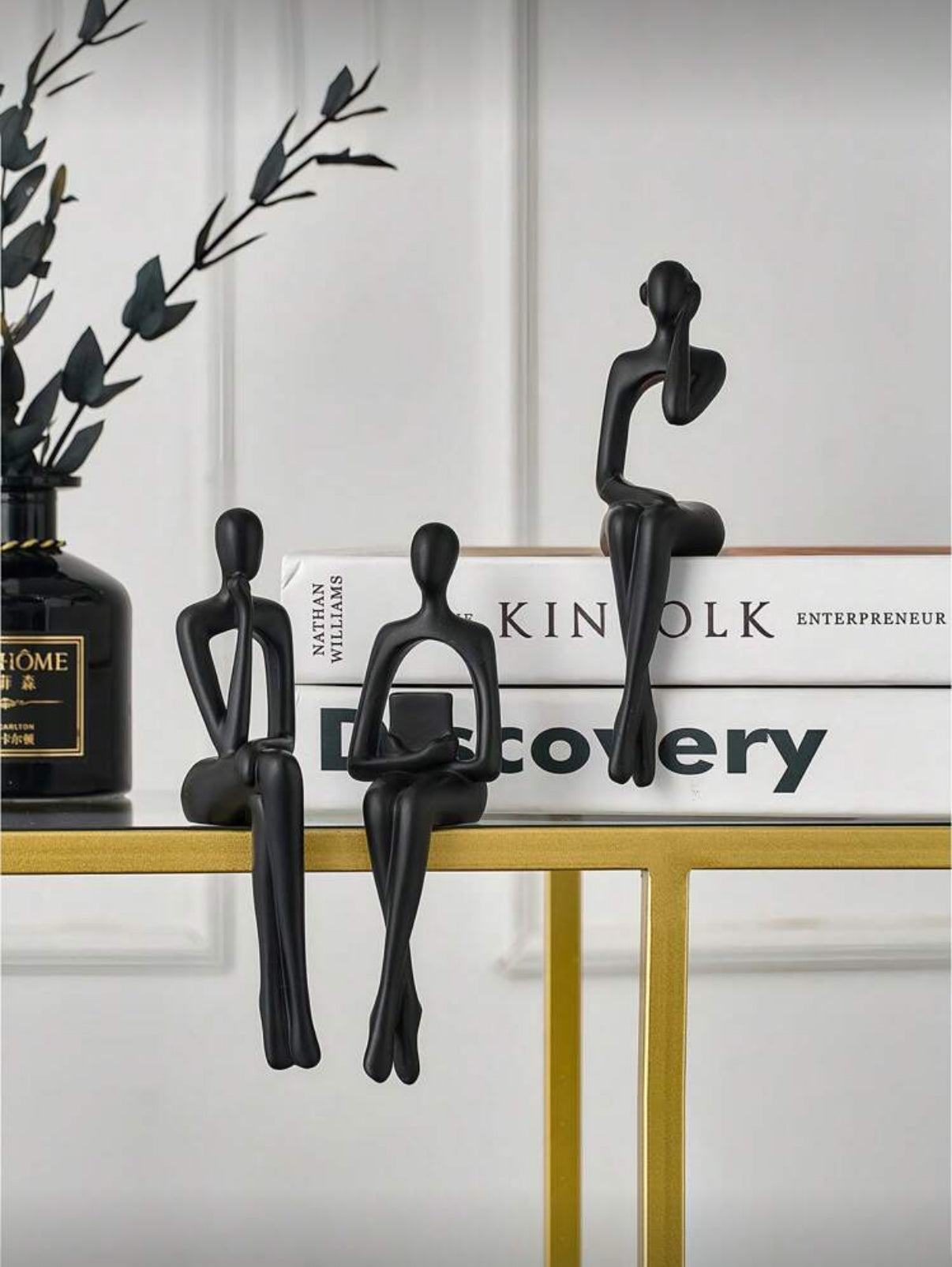 3 Statuettes Abstraites