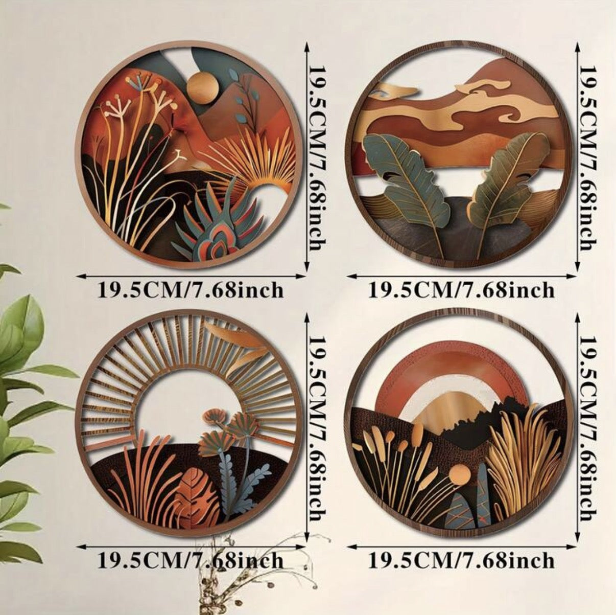 Tableaux Muraux Bohèmes