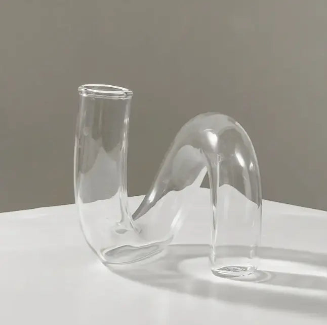 Vase Verre Courbé