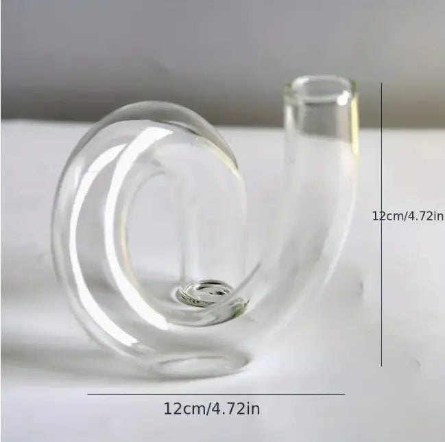 Vase Verre Courbé