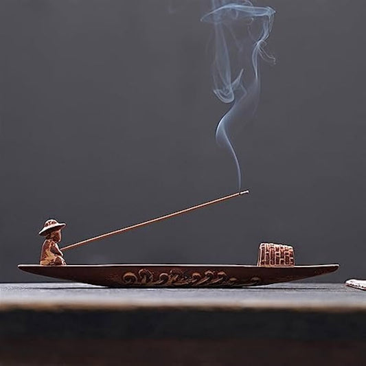 Porte Encens Bateau Pêcheur