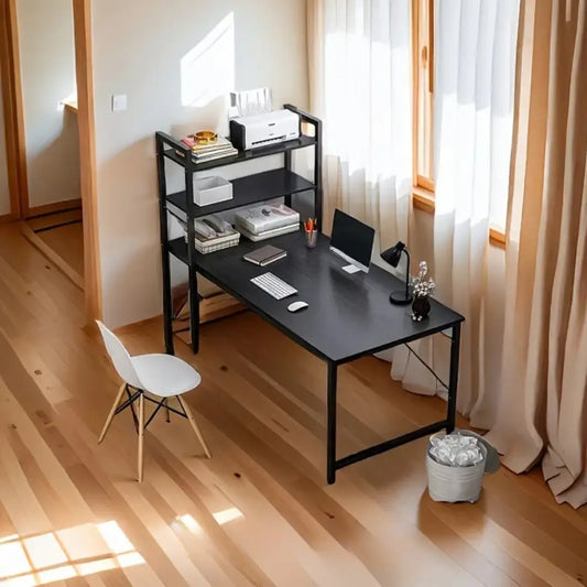 Bureau Étagères Intégrées