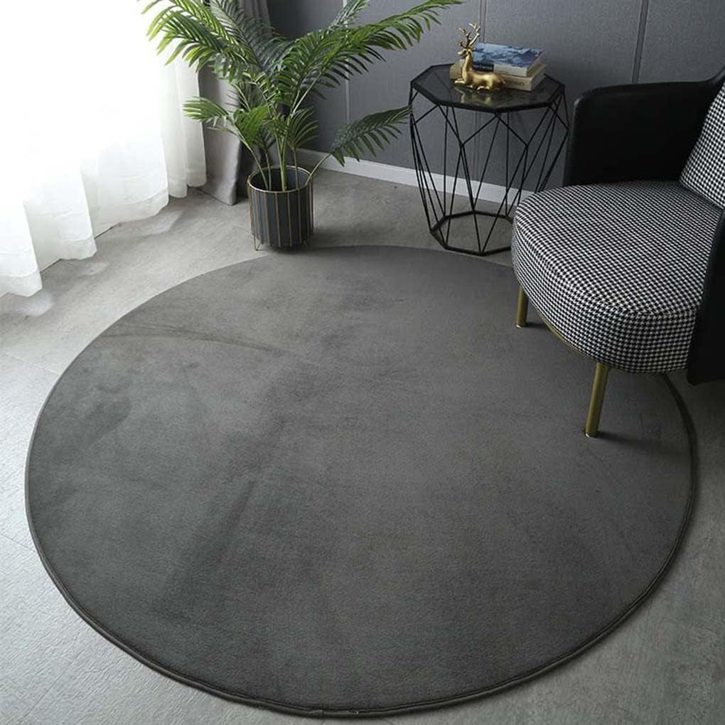Tapis Rond Velours