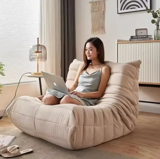 Fauteuil Daim Cocoon