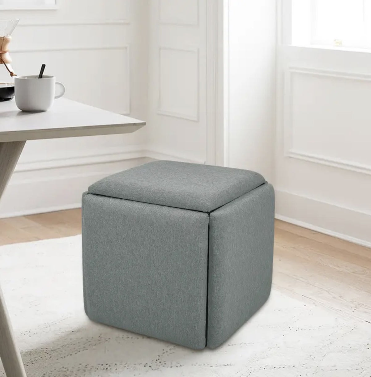 Pouf Rangement Modulable