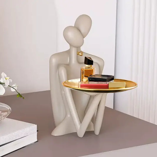 Plateau Déco Couple