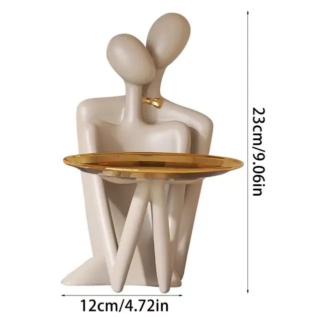 Plateau Déco Couple