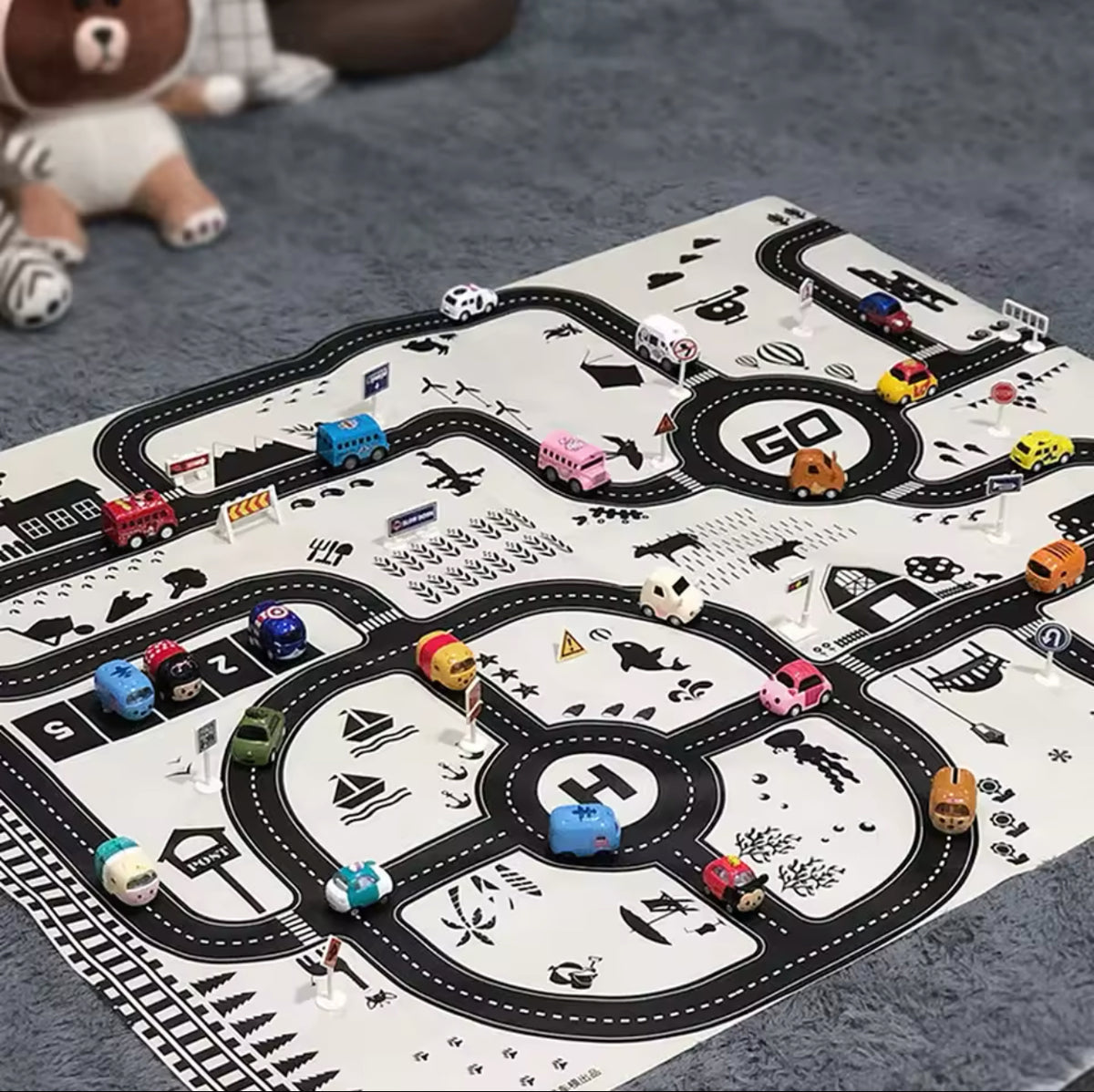 Tapis Circuit Enfant