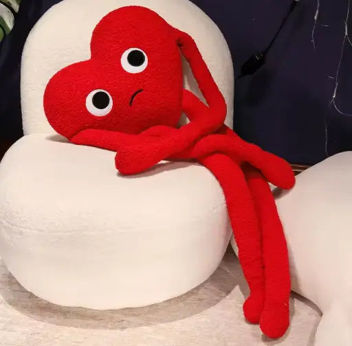 Peluche Cœur Long