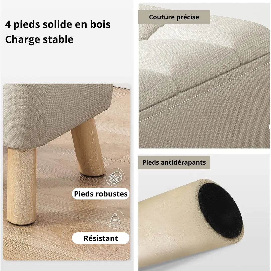 Tabouret Bois Scandinave