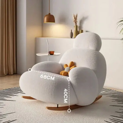 Chaise Nuage + Repose-pieds