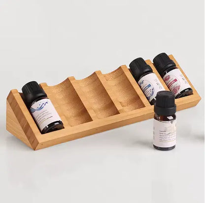 Support Huiles Bambou