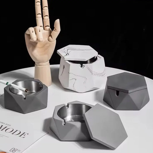 Cendrier Géométrique Moderne