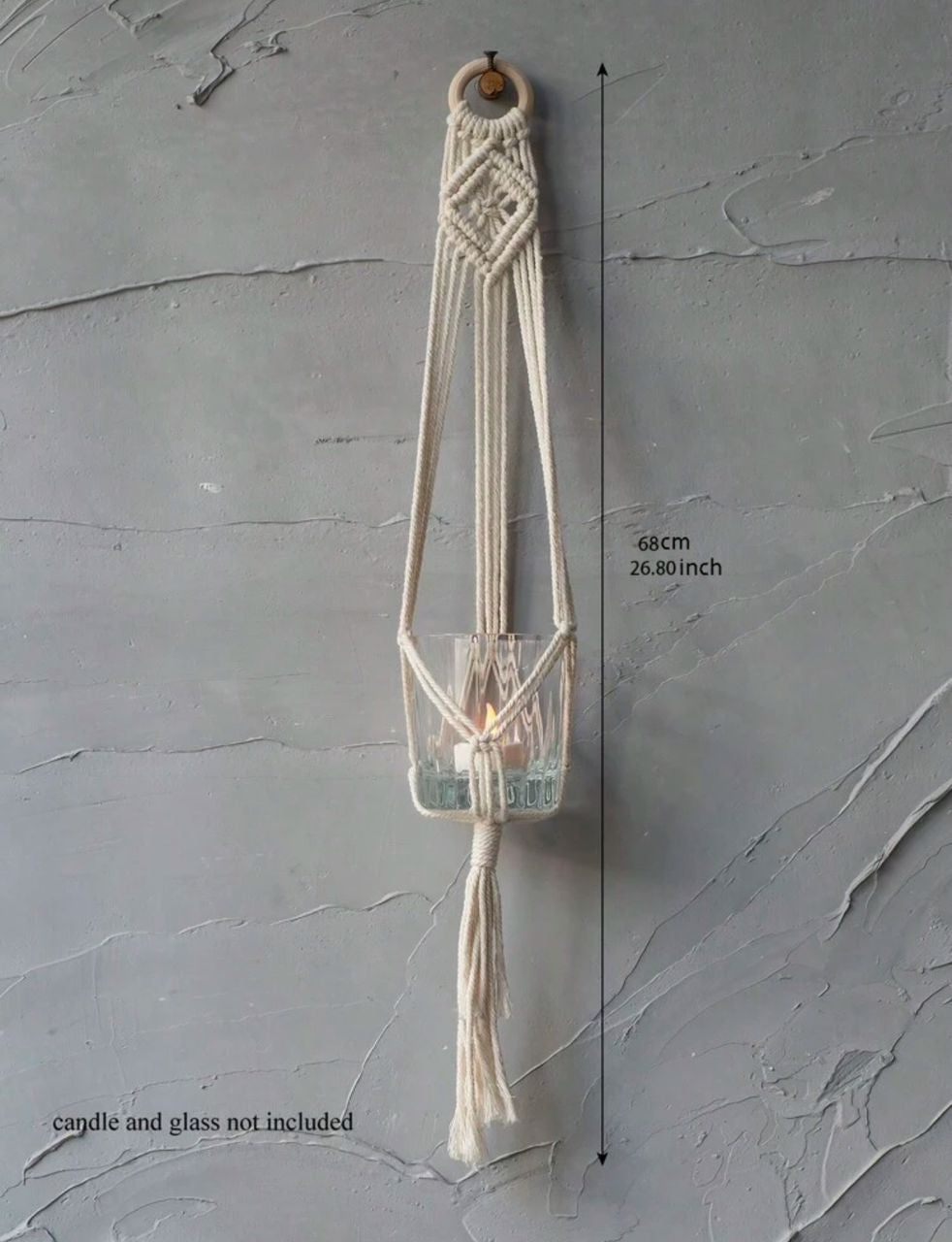 Décoration Macramé Suspendue