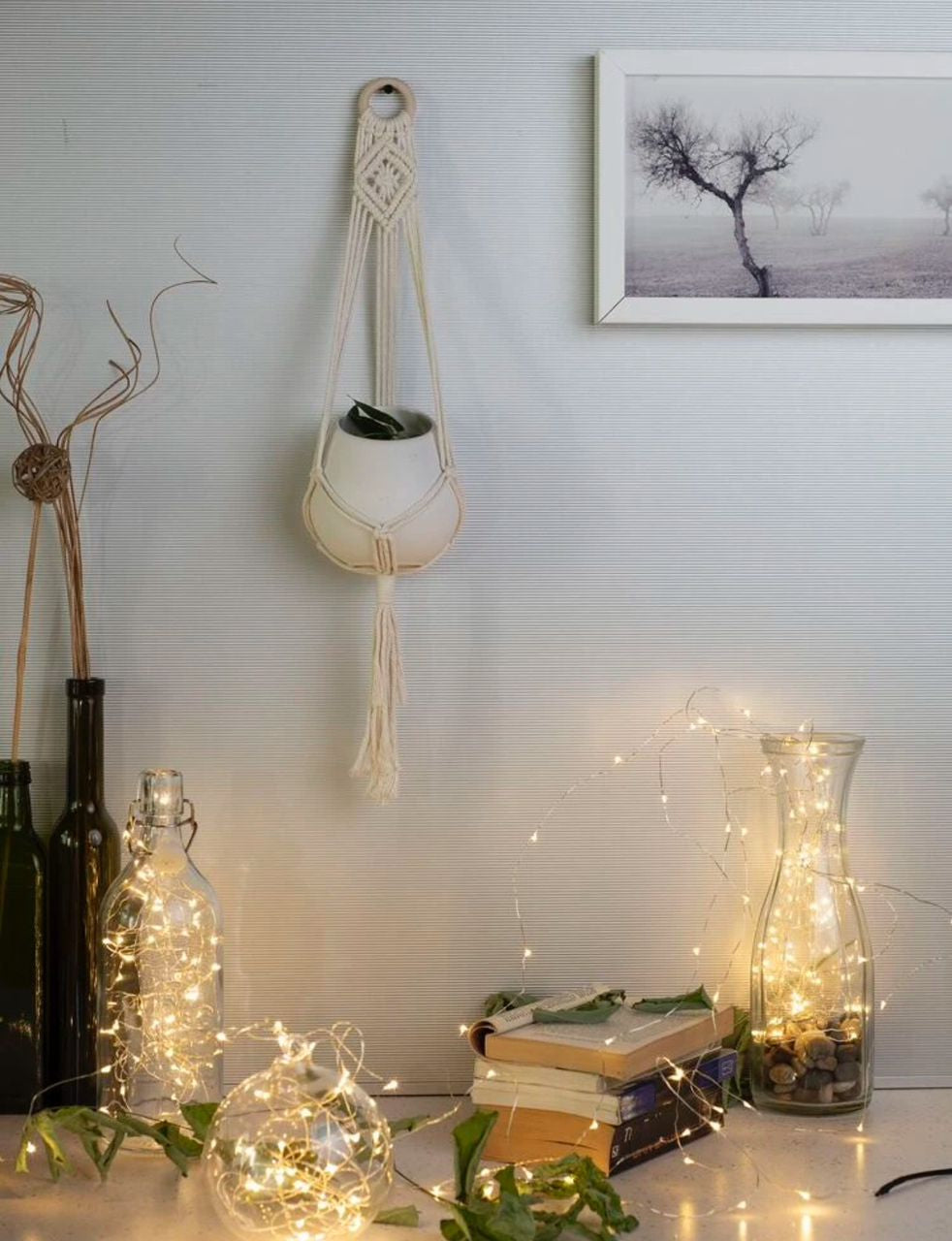 Décoration Macramé Suspendue