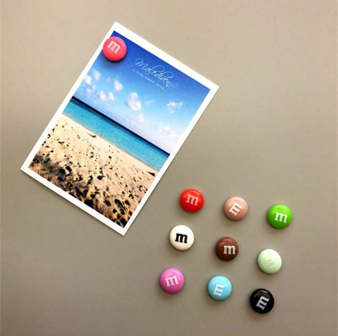 10 Mini Aimants Frigo M&Ms