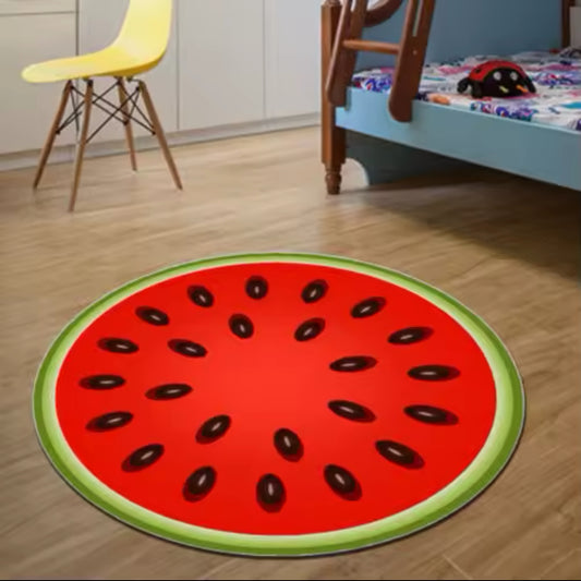 Tapis Pastèque Rond