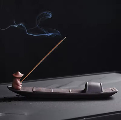 Porte-Encens Pêcheur Zen