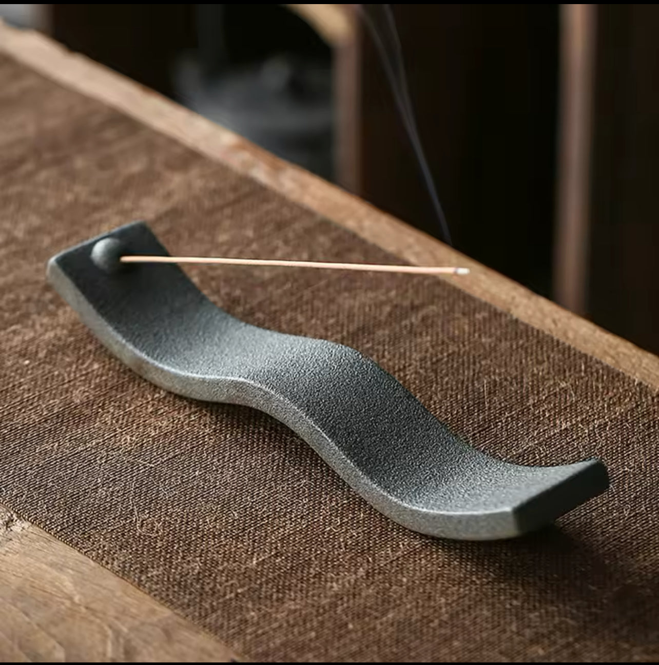 Porte Encens Ondulé