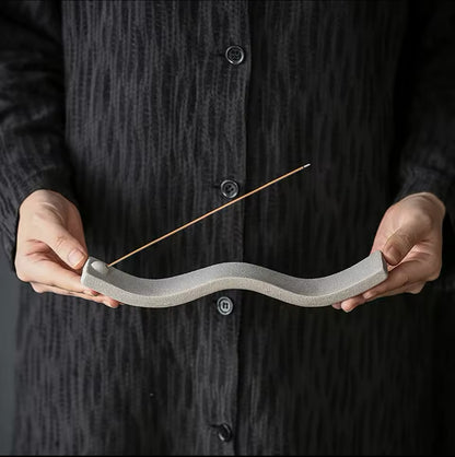 Porte Encens Ondulé