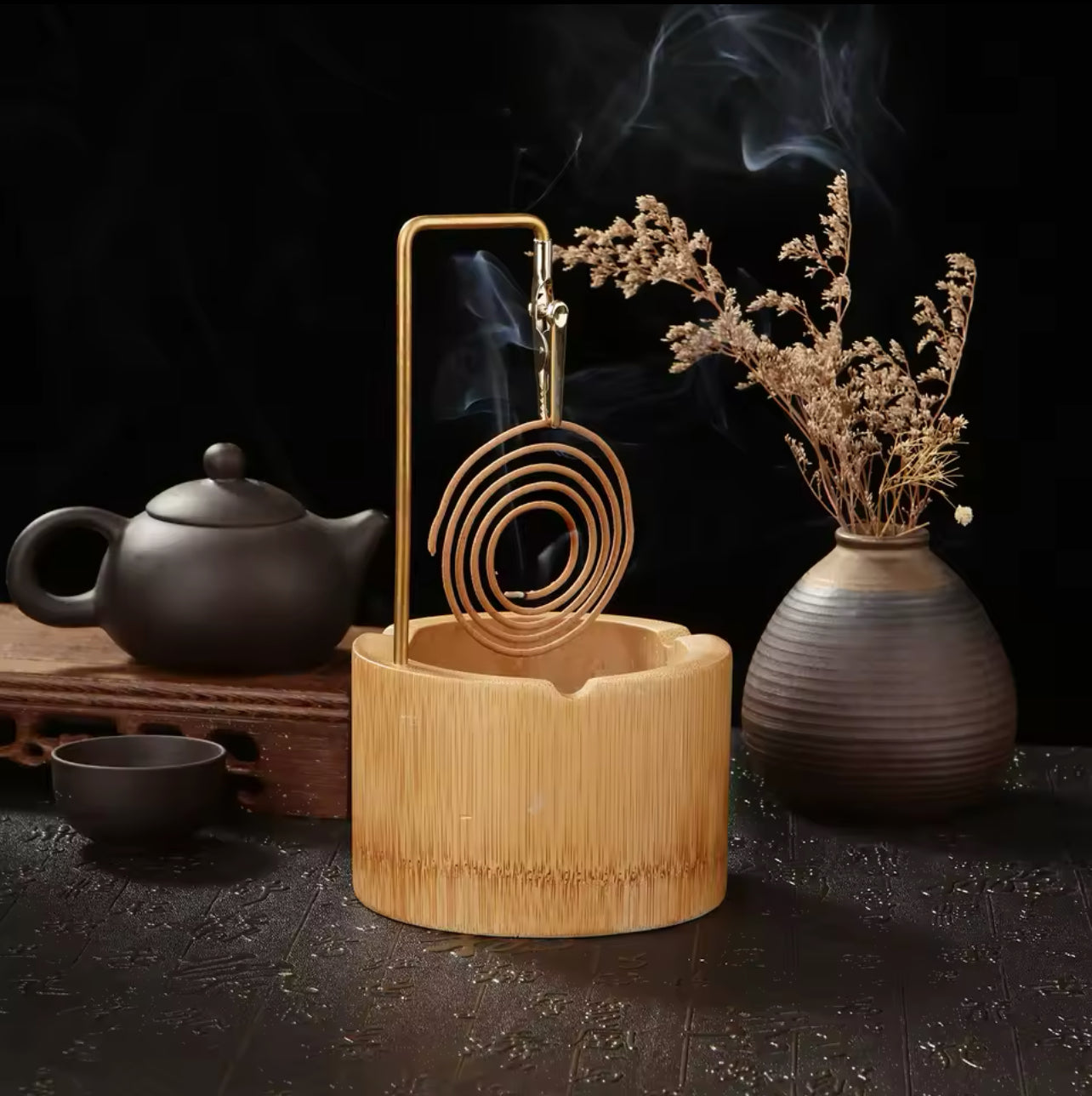 Brûleur Encens Bambou