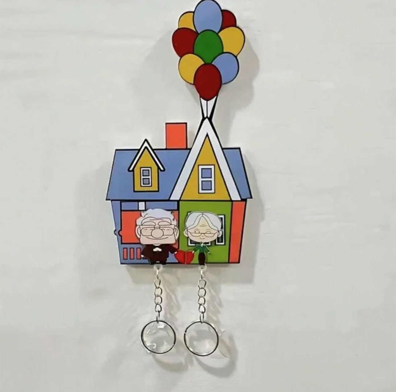 Porte-Clés Maison Ballons