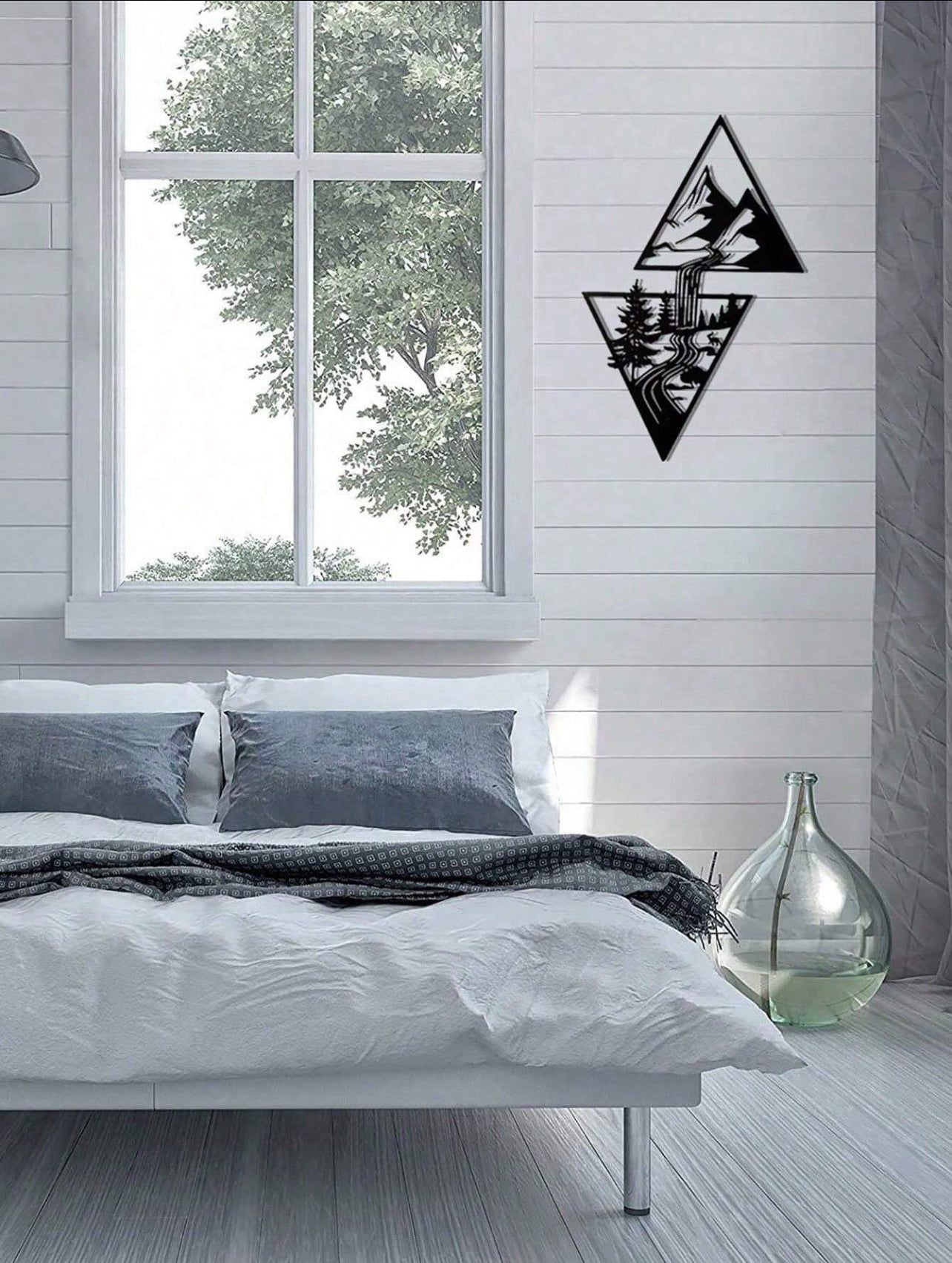 Tableau Métal Montagne