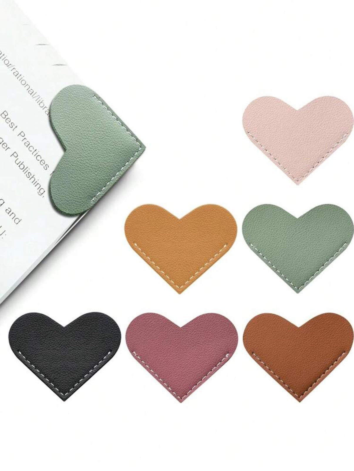 Marque-Page Cœur (Lot de 3)