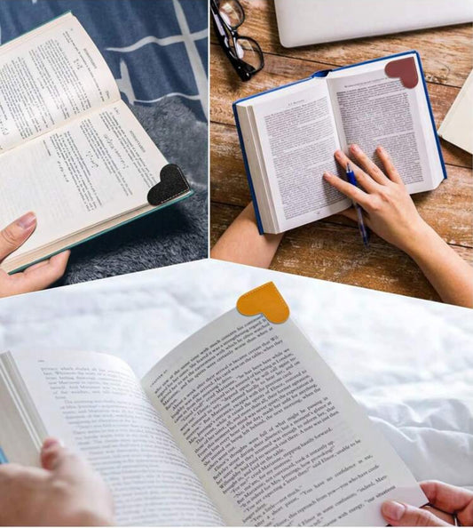 Marque-Page Cœur (Lot de 3)