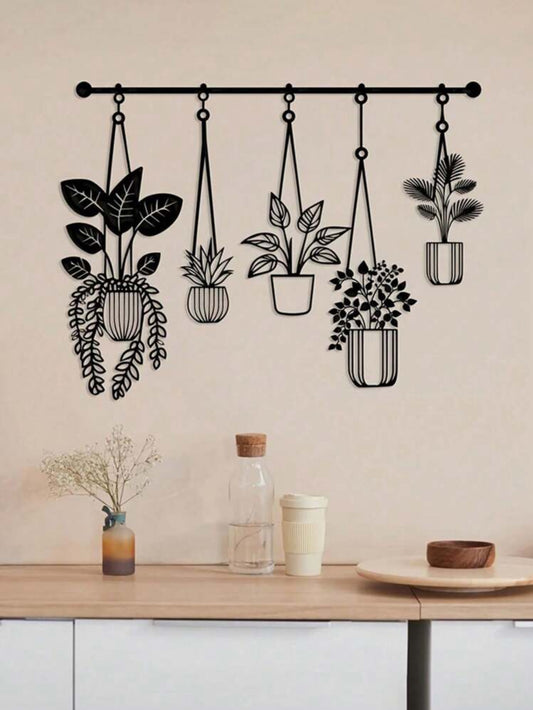 Tableau Métal Plantes