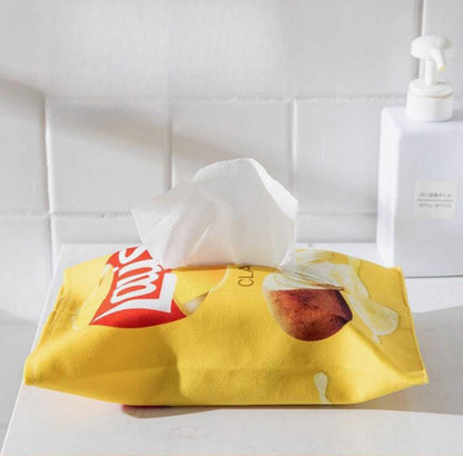Boîte à mouchoirs Chips Lays