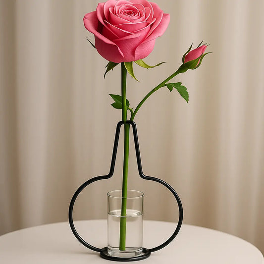 Support Vase Métal