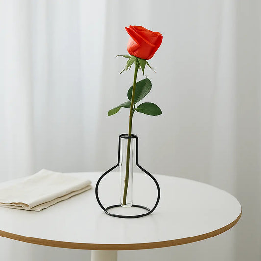Support Vase Métal
