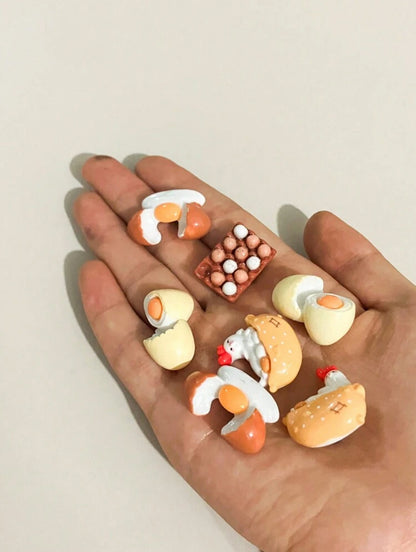 Magnet Œuf et Poule - x4