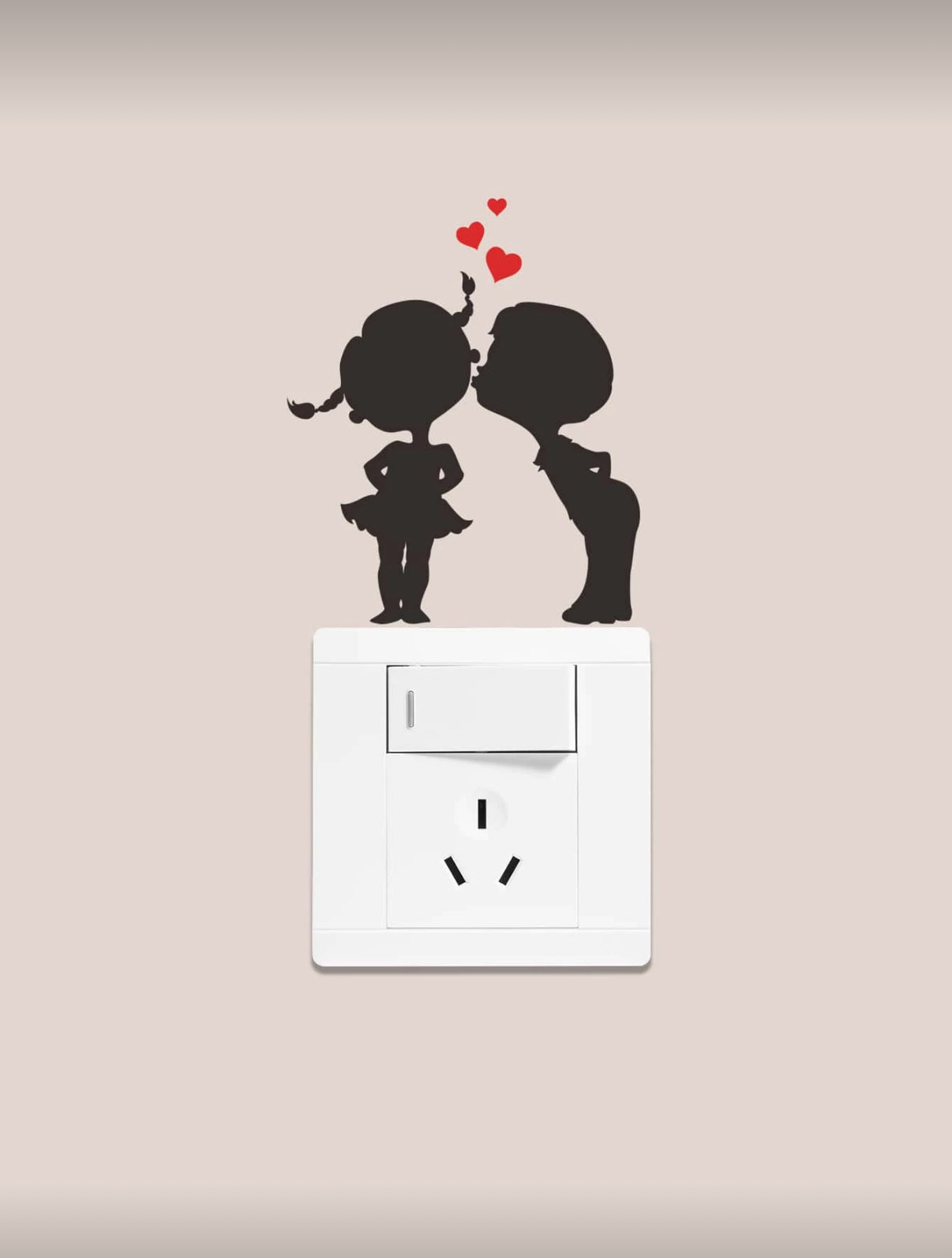Sticker Interrupteur Amour