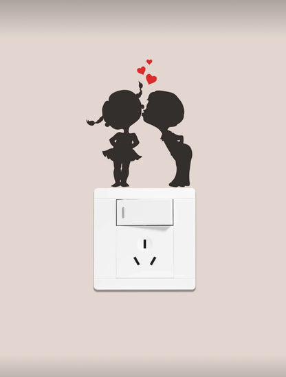 Sticker Interrupteur Amour