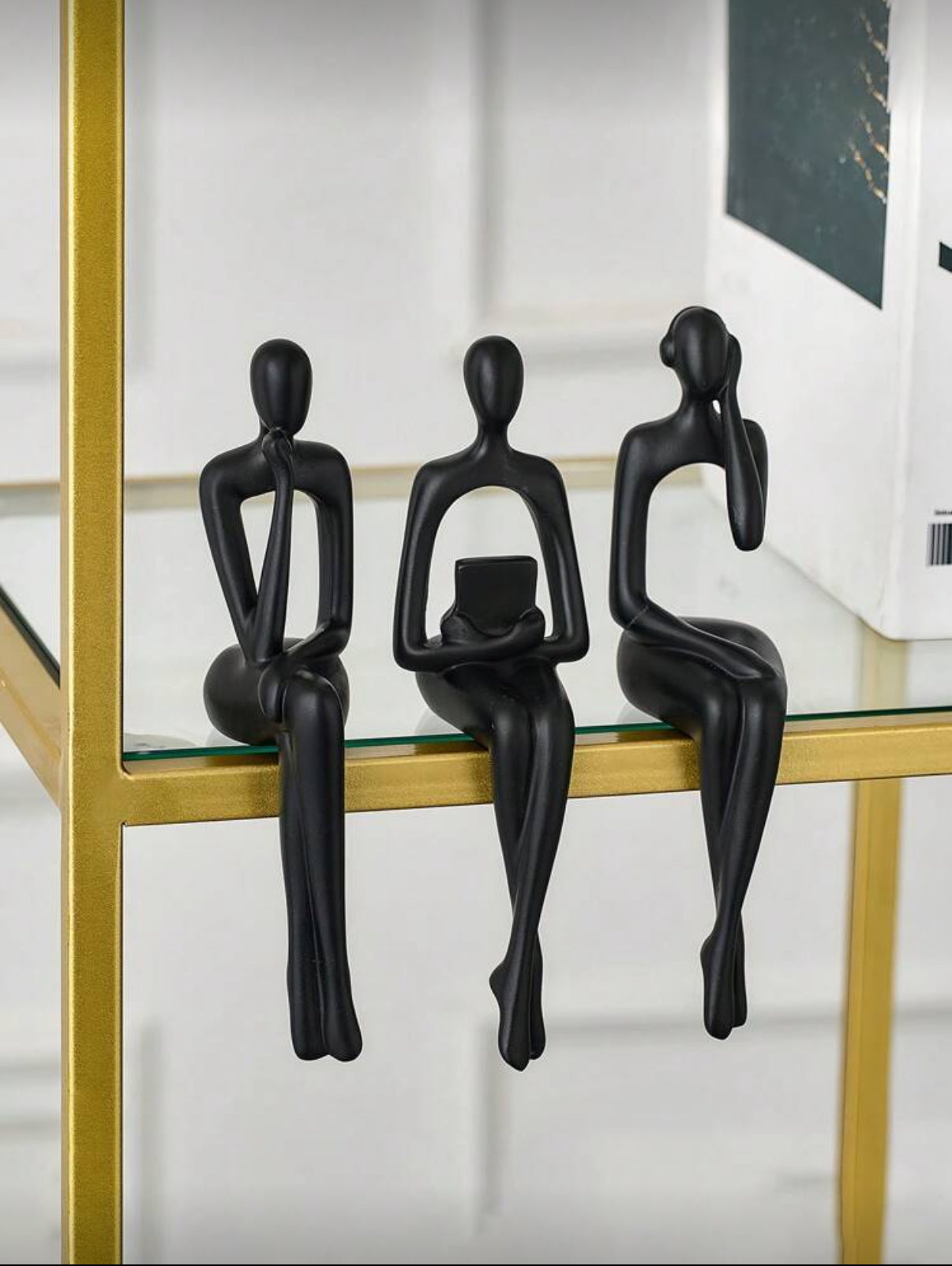 3 Statuettes Abstraites