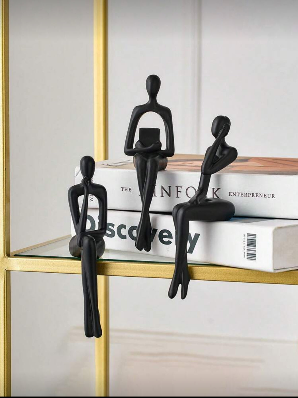 3 Statuettes Abstraites